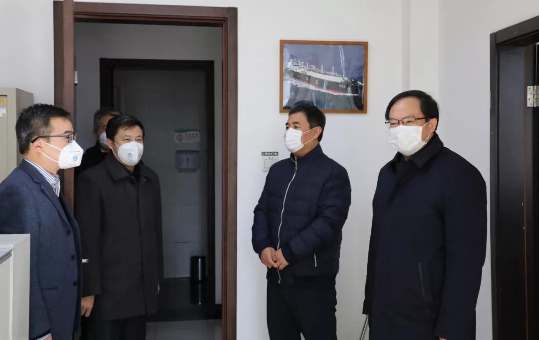 楊金成到長城電子、綜合院檢查指導(dǎo)疫情防控和復(fù)工復(fù)產(chǎn)工作